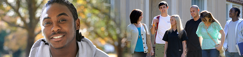 A picture of various students at Gaston College