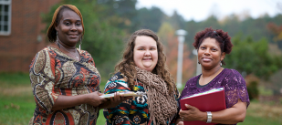 three students