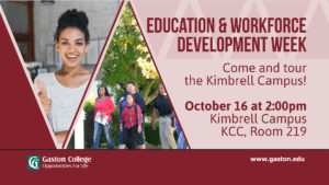 Come and tour the Kimbrell Campus Oct. 16, 2019 at 2:00 PM