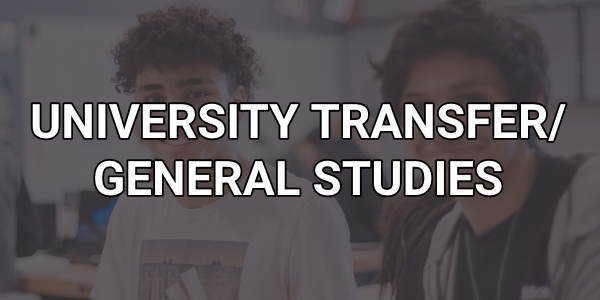 University Transfer/General Studies Programs