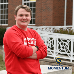 Gaston College Student Logan Faulkenberry