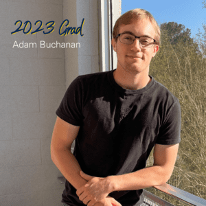 Adam Buchanan 2023 graduate