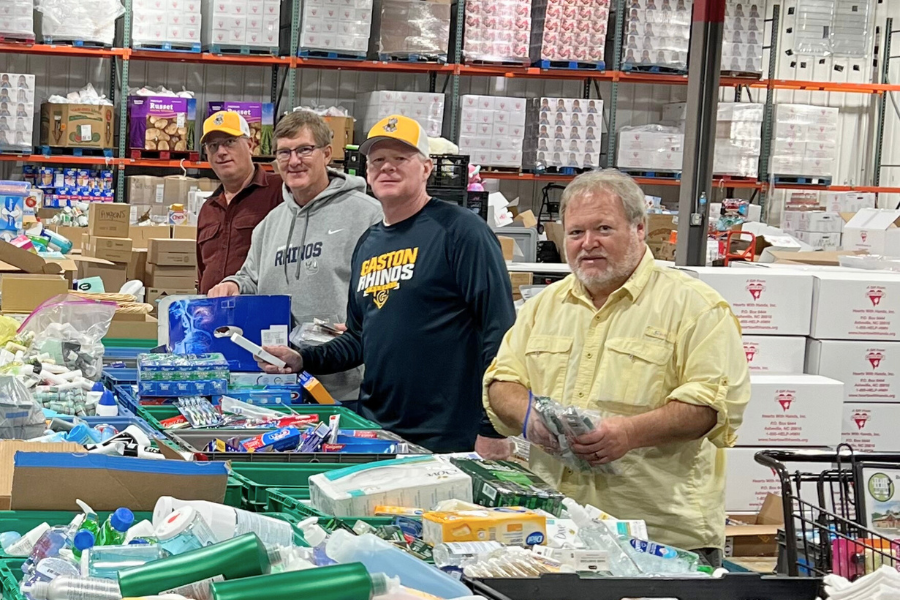 Gaston staff helps in Western North Carolina