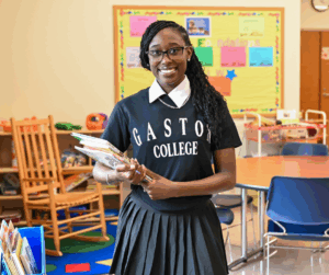2025 Gaston Early Childhood Education associate degree graduate, Dominique Massey